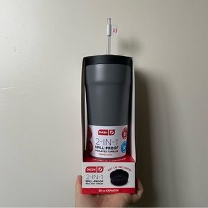 DASH STAINLESS STEEL SPILL PROOF INSULATED TUMBLER
